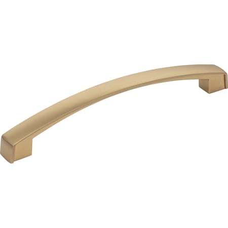 160 Mm Center-to-Center Satin Bronze Merrick Cabinet Pull